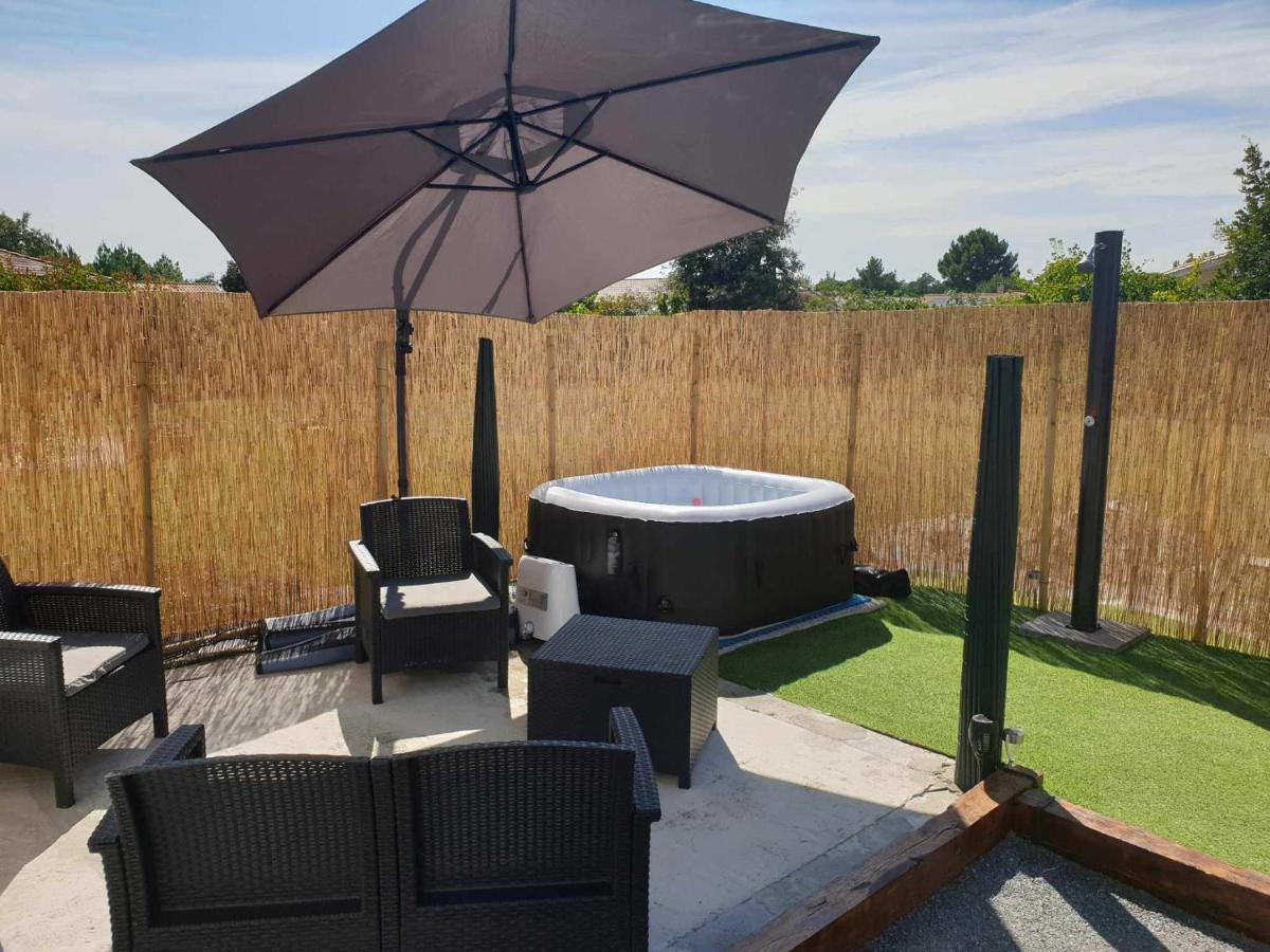 Beau Logement Avec Terrasse, Jacuzzi Et Terrain De Petanque Privatif A 5 Minutes De La Plage Audenge Eksteriør billede